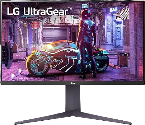  LG 32GQ750-B Ultragear OLED Curved Gaming Monitor 45-Inch WQHD 800R 240Hz 0.03ms DisplayHDR True Black 400 AMD FreeSync Premium Pro NVIDIA G-Sync HDMI 2.1 DisplayPort Tilt/Height/Swivel Stand - Black 